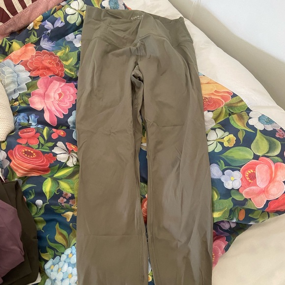 EVERLANE green leggings - Picture 1 of 3